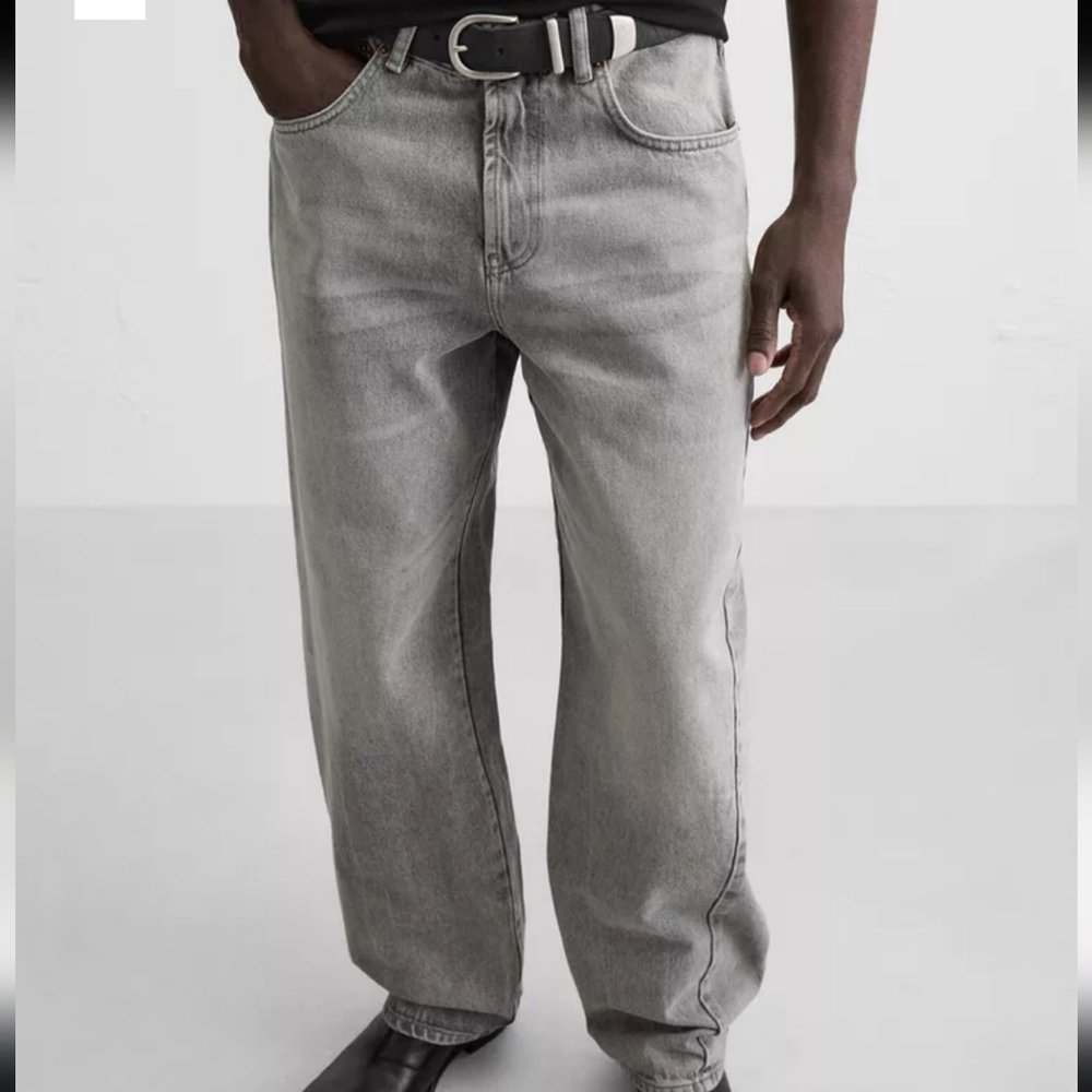 Mens Zara Inditex Baggy Jeans